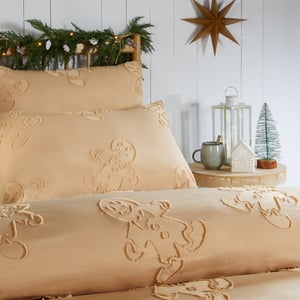 Duvet Day Gingerbread Tufted Soft Touch Duvet Set
