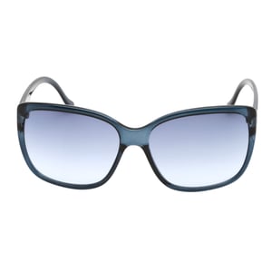 Calvin Klein Crystal Marinblå solglasögon med inramning och tonade glas