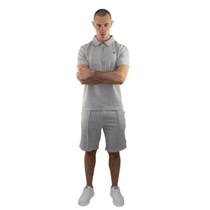 D-Rock Mens Polo Shirt & Shorts 2-Piece Summer Outfit