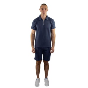 D-Rock Mens Polo Shirt & Shorts 2-Piece Summer Outfit