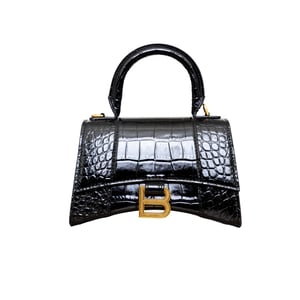 Balenciaga Krokodilpräglat Timglas XS Väska - 20-tal
