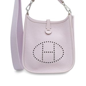 Hermès Mini Evelyn 16 Clemence Leather Bag - '10s