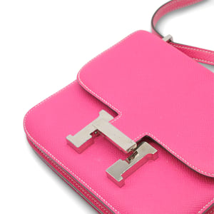 Hermès Constance 18 Mini Fuchsia Epsom Leather Bag - '10s