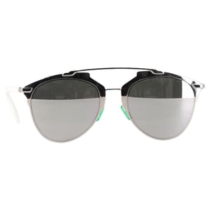 Dior Reflected Aviator Sunglasses in Silver Metal