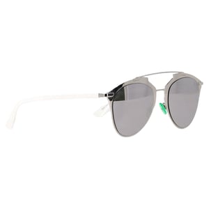 Dior Reflected Aviator Sunglasses in Silver Metal
