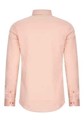 Pastelkleurig overhemd S - 6XL Slim Fit Katoenen stretch