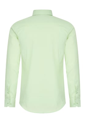 Pastelkleurig overhemd S - 6XL Slim Fit Katoenen stretch