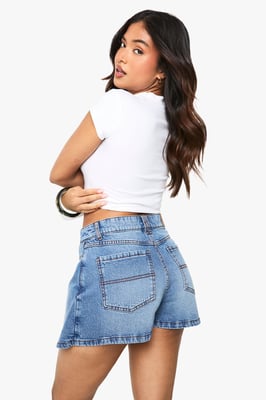 Petite Denim Skort