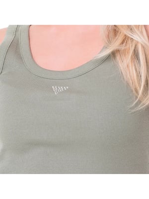 Guess dames tanktop met driehoekige print