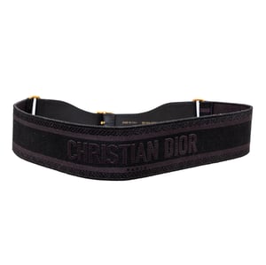 Christian Dior Wide Canvas Belt - '20s