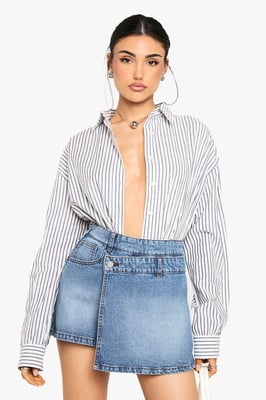 Denim Skort