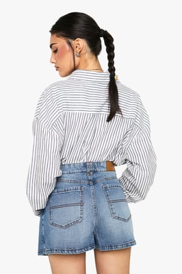Denim Skort