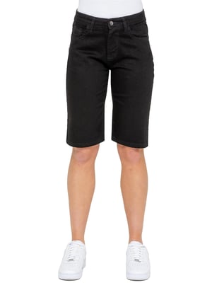 Enzo | Lange Denim Shorts voor dames