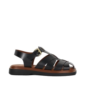 Dune Dames Lisherman - Platte Visser Sandalen