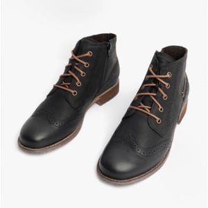 Josef Seibel Sienna 74 Dames Leren Enkellaarsjes Zwart