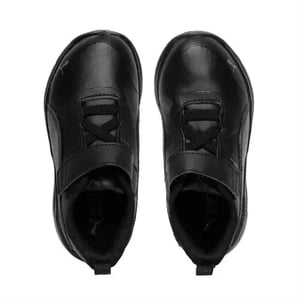 Puma Boys / Girls Flex Essential Hook & Loop School Trainers Black
