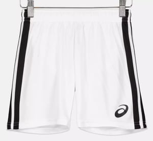 Asics Boys / Girls Sports Shorts White 1217702JR