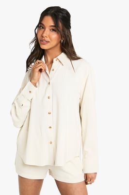 Premium Linen Oversized Shirt