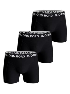 Björn Borg Onderbroeken 3-Pack Boxers Zwart