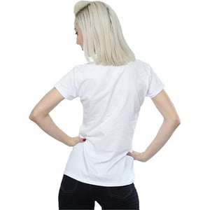 Disney Dames/Dames Klassiek Minnie Mouse Katoenen T-Shirt (Wit)