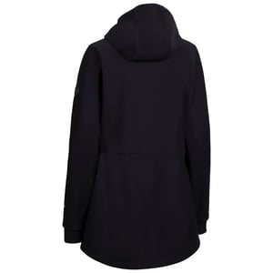 Trespass Womens/Ladies Priya Long Length Soft Shell Jacket (Black)