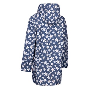Trespass Waterdichte Regenjas met Capuchon voor Meisjes (Blauwe toon)