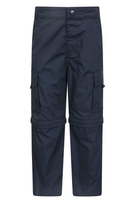 Mountain Warehouse Kinder/Kinder afritsbare actieve broek (Marine)