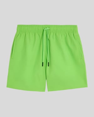 Lyle & Scott Vattensreaktiv Emblematisk Badrö shorts - Ljusblå