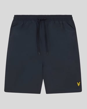 Lyle & Scott Plain Swim Shorts - Dark Navy