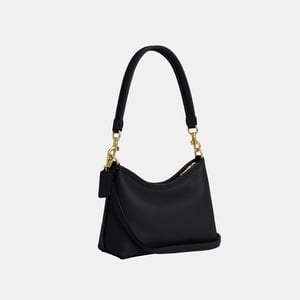 Laurel Small Shoulder Bag in Lux Pebble Leather