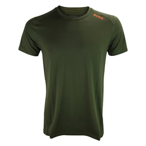 Herrens lätta atletiska prestationssport t-shirt med fuktavledande egenskaper