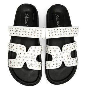 Solesister Hope Stud Footbed Sandals