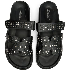 Solesister Hope Stud Footbed Sandals