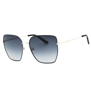 Juicy Couture Matte Black Frame Donkergrijze Zonnebril met Kleurverloop