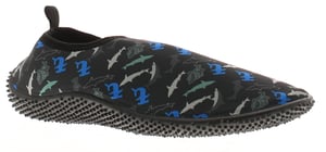 Rockstorm Junior Childrens Aqua Shoes Shark black