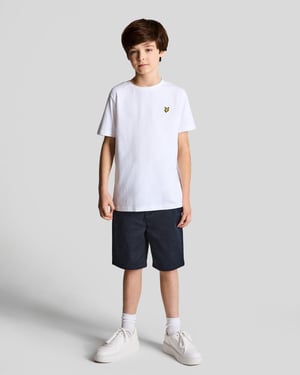 Lyle & Scott Barn Chino Shorts - Mörk Marinblå