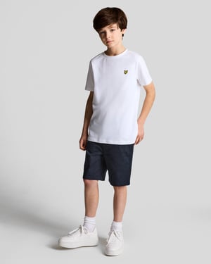 Lyle & Scott Barn Chino Shorts - Mörk Marinblå