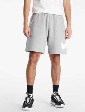 Nike Mens Sportswear Graphic Shorts in Grey