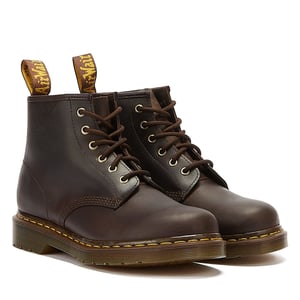Shop Voor Dr. Martens 101 Ys Crazy Horse Heren Donkerbruine Laarzen