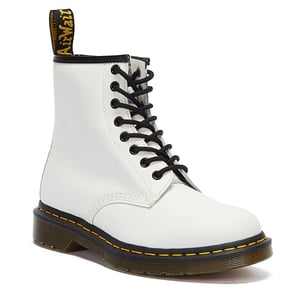 Dr. Martens 1460 Gladde Dames Witte Laarzen