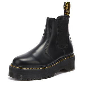 Winkel Voor 2976 Quad Smooth Polished Zwarte Laarzen Voor Dames