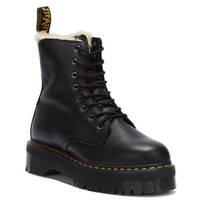 Shop Voor Dr. Martens Jadon Pisa Gevoerde Dames Zwarte Laarzen