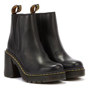 Winkel Voor Dr. Martens Spence Sendal Leren Zwarte Laarzen Voor Dames