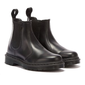 Shop Voor Dr. Martens 2976 Gladleren Dames Mono Zwarte Laarzen