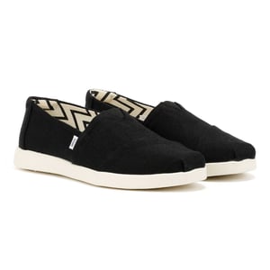 TOMS Alpargata Plus Heritage Canvas Damskor Svarta Espadriller
