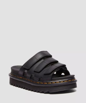 Dr. Martens Raine Athena Läder Damsvarta Sandaler