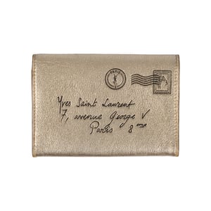 Yves Saint Laurent Lederen Kaarthouder - '00s