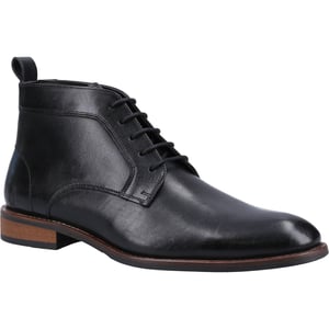 Hush Puppies Declan Veterschoenen Leer Heren Zwarte Boots