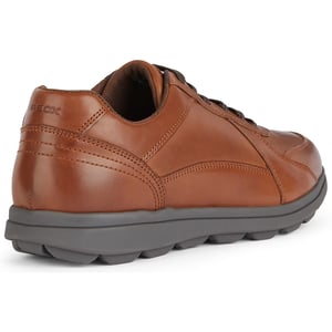 Geox U SPHERICA EC12 Leren Bovine Volnerf Heren Cognac Sneakers