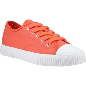 Hush Puppies Freya Canvas Textil Kvinnors Orange Träningsskor